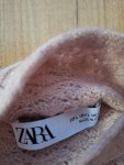 Vorschaubild 3 von Damen Strickpullover Rosa Gr. 40 L Kurzarm Rollkragen Lochmuster Casual