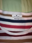 Vorschaubild 3 von Damen Pullover Gestreift Mehrfarbig Gr. 44 XXL Baumwolle Casual