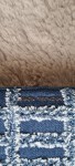 Vorschaubild 3 von Damen Umhängetasche Denim Frayed Shoulder Bag Blau Kariert