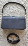Vorschaubild 3 von Damen Henkeltasche Schultertasche Leder Schwarz Nieten