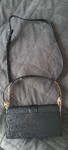 Vorschaubild 4 von Damen Henkeltasche Schultertasche Leder Schwarz Nieten