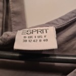 Vorschaubild 3 von Damen Freizeitkleid Gr. 38 Grau Baumwolle Ärmellos Sommerkleid