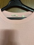 Vorschaubild 3 von Damen Langarmshirt Rosa Gr. 34 XS Rippstrick Basic