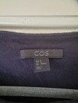 Vorschaubild 3 von Damen Pullover Gr. 38 M Blau Halbarm Strukturmuster Casual