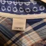 Vorschaubild 3 von Damen Hemdbluse Kariert Mehrfarbig Gr. 42 Wolle Langarm Casual