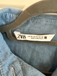 Vorschaubild 3 von Damen Jeansjacke Blau Gr. 34 XS Cropped Casual Baumwolle
