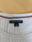Vorschaubild 3 von Damen Pullover Weiß Gr. 38 M Zopfstrick Baumwolle