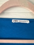Vorschaubild 3 von Damen Top Blau Gr. 36 S Kurzarm Square Neck Crop Basic