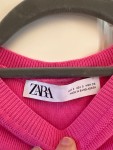 Vorschaubild 3 von Damen Pullunder Pink Gr. 36 S Ärmellos Basic Viskose