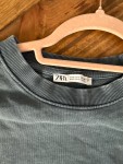 Vorschaubild 3 von Damen Pullunder Kurzarm Blau Gr. 36 S Oversized Cropped