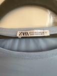 Vorschaubild 3 von Damen Crop Top Rippstrick Blau Gr. 36 S Basic Ärmellos