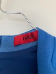 Vorschaubild 3 von Damen Schluppenkleid Blau Gr. 34 Businesskleid Kurzarm