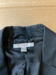 Vorschaubild 3 von Damen Blazer Klassisch Schwarz Gr. 34 XS Baumwolle