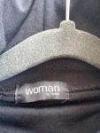 Vorschaubild 3 von Damen Rollkragenpullover Schwarz Gr. 36 S Basic Langarm
