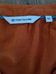 Vorschaubild 3 von Damen Bluse V-Ausschnitt Orange Gr. 50 Casual Viskose