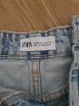 Vorschaubild 3 von Damen Jeans Shorts Denim High Waist Blau Gr. 38 W29 Fransen