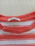 Vorschaubild 3 von Kinder T-Shirt Gr. 152 Orange Gestreift mit Brusttasche