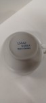 Vorschaubild 3 von Kaffeetasse Weiß mit blauem Rand Porzellan 250ml Klassisch