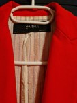Vorschaubild 3 von Basic Damen Blazer Rot Gr. 36 S Business Elegant Jacke