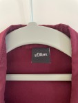 Vorschaubild 3 von Damen Bluse Rot Gr. 36 Langarm Klassisch Business Hemd