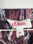 Vorschaubild 3 von Damen Bluse Langarm gemustert Mehrfarbig Gr. 40 L