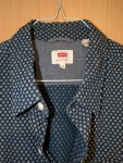 Vorschaubild 3 von Herren Freizeithemd Blau Geometrisch Gr. 48 M Langarm Casual