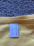 Vorschaubild 3 von Damen T-Shirt Basic Kurzarm Gelb Gr. 46 3XL 100% Baumwolle