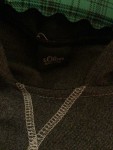 Vorschaubild 3 von Black Label Kapuzenpullover Grau Gr. 38 M Casual Hoodie