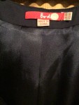 Vorschaubild 3 von Cocktailkleid Damen Blau Gr. 38 M Kurzarm Geometrisch Baumwolle Elegant