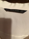 Vorschaubild 3 von Basic Damen Hemdbluse Weiß Gr. 38 M Langarm Knopfleiste Uni