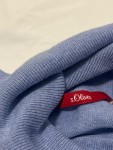 Vorschaubild 3 von Damen Pullover Rollkragen Gr. 40 L Blau Meliert Casual