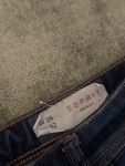 Vorschaubild 3 von Skinny Jeans Slim Fit Damen W26 L32 Blau Knopfleiste