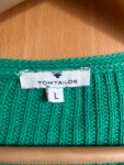Vorschaubild 3 von Damen Strickpullover Pullover Grün Gr. 40 L Rundhals Casual