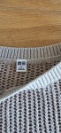 Vorschaubild 3 von Damen Pullover Strickpullover Beige Lochmuster Gr. 36 S Viskose Casual