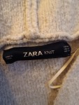 Vorschaubild 3 von Knit Damen Strickjacke Gr. 38 M Beige Kapuze Casual
