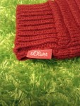 Vorschaubild 2 von Damen Strickhandschuhe Rot Casual Polyacryl
