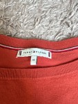 Vorschaubild 3 von Damen Pullover Gr. 34 XS Orange Rundhals Basic Baumwolle
