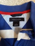 Vorschaubild 3 von Kinder Poloshirt Gr. 110, 5 Jahre Blau Gestreift Kurzarm