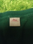 Vorschaubild 3 von Damen Strickjacke Cardigan Grün Gr. 34 XS Baumwolle