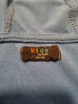 Vorschaubild 3 von Trainingsjacke Fleecejacke Kinder Gr. 134 Blau Kapuze