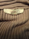 Vorschaubild 3 von Damen Strickjacke Rosa Gr. 34 XS Rippstrick Wasserfall-Ausschnitt Casual