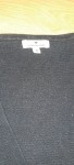 Vorschaubild 3 von Damen Strickjacke Blau Gr. 36 S Basic Baumwolle Langarm