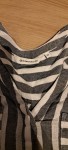 Vorschaubild 3 von Damen Bluse gestreift Grau Casual Gr. 36 S