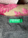 Vorschaubild 3 von Damen Pullunder Grau Gr. 38 M Viskose Basic