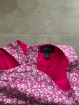 Vorschaubild 3 von Sommerkleid Kinder Mädchen Gr. 122 Pink Blumenmuster