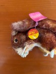 Vorschaubild 3 von Kuscheltier Eichhörnchen mit Nuss Vintage Braun Plüschtier