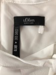 Vorschaubild 3 von Black Label Etuikleid Damen Gr. 42 Schwarz Weiß Businesskleid