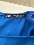 Vorschaubild 3 von Festliches Kleid Blau Gr. 42 XL Puffärmel Elegant