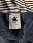 Vorschaubild 3 von Steppjacke Winterjacke Blau Vogelmotiv Kapuze Gr. 95, 98