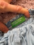 Vorschaubild 3 von Jeans Shorts Kinder 140 Blau Rüschen